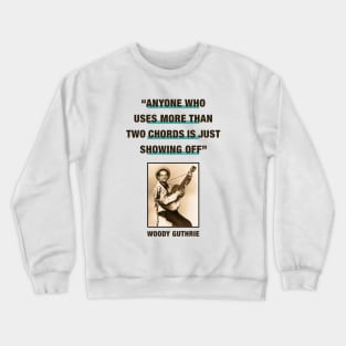 Woody Guthrie Crewneck Sweatshirt